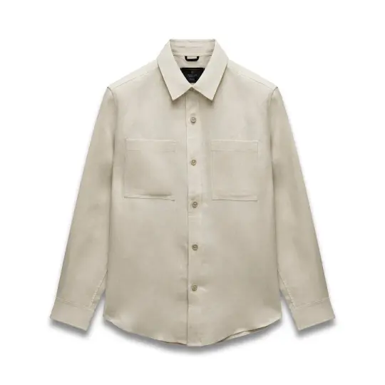 Linen Concourse Standard Overshirt