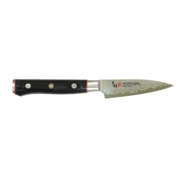 Mcusta Zanmai Classic Pro Petty VG-10 Core Damascus 90mm Paring Knife