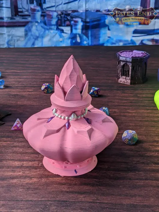 Potion Bottle 3D Printed Dice Jail | RPG Dice Vault | D20 Storage Box | Player Gift | Fate's End Collection - Unlock the Magic within!