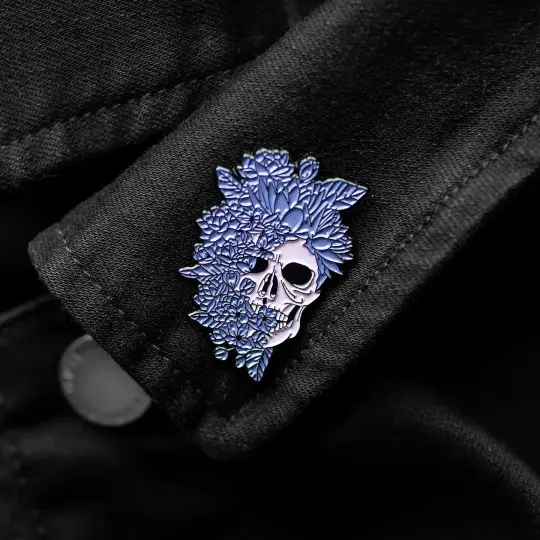 How Luscious Is The Dark Enamel Pin