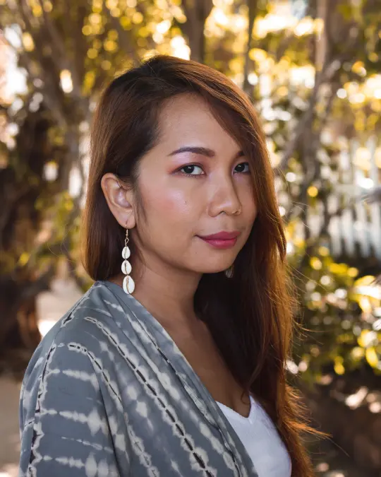 Cowrie Shell Drop Earrings