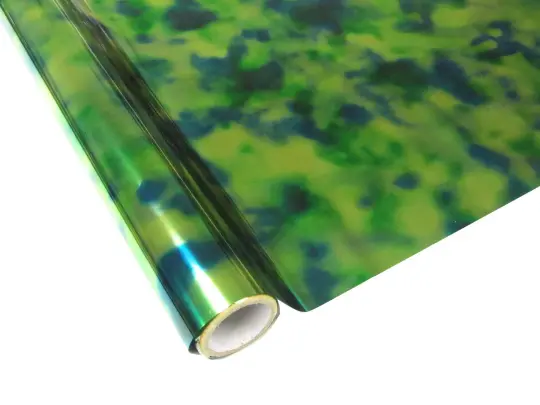 Green Tye Dye Foil
