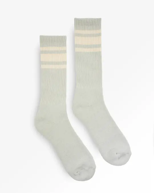 Decka Showatabé Organic '80s Skater Socks - Blue