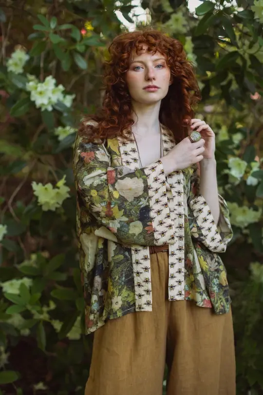I Dream in Flowers Pixie Duster (Cropped Length)