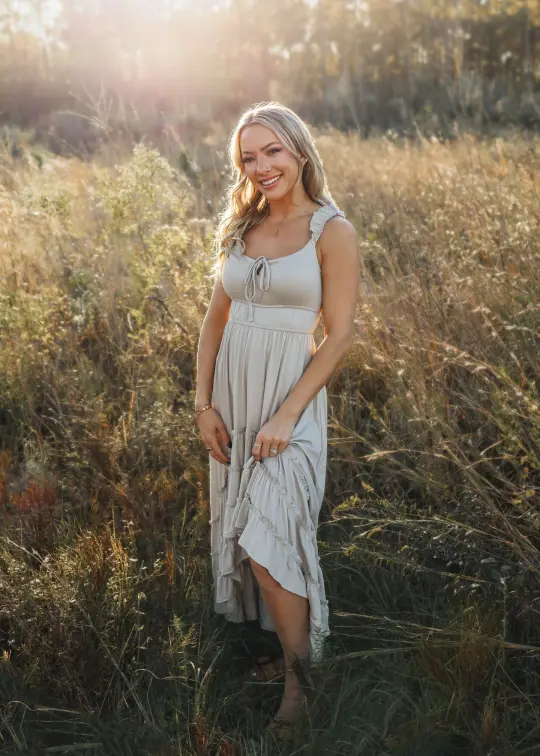 Alouette Dress in Dove