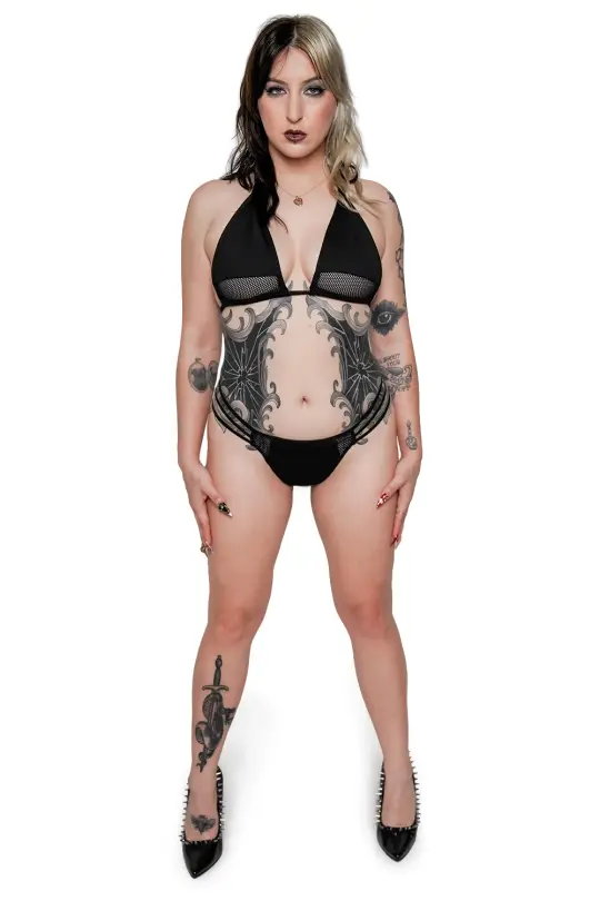 Dark Wave Bikini Bottoms