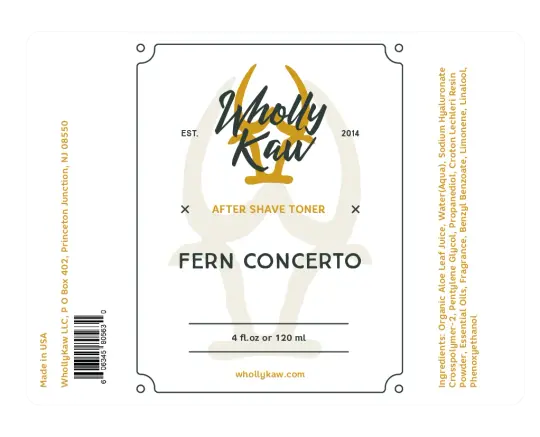 Fern Concerto After Shave Toner, Alcohol-Free