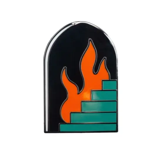 Fire stairs portal pin