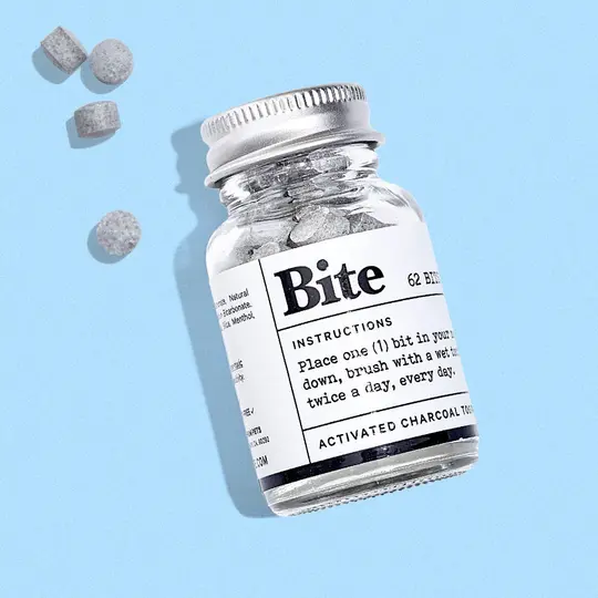 Bite - Mint Charcoal Toothpaste Bits