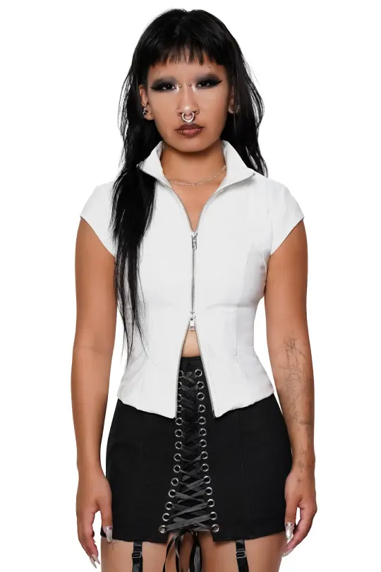 Porcelain Video Vixen Top