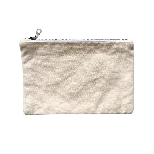 Mini Canvas Zipper Pouch
