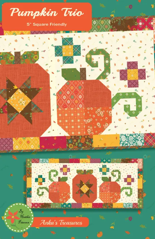 Pumpkin Trios PDF pattern