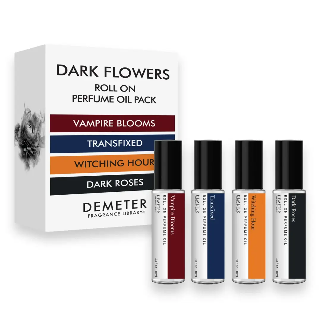 Dark Flowers Roll On Perfume Oil Set
