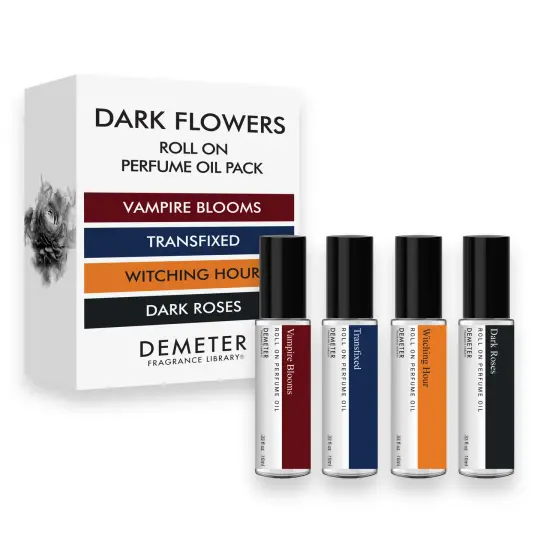 Dark Flowers Roll On Perfume Oil Set