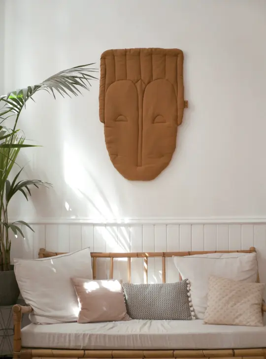 Tapis MASQUE ocre / PLAY MAT