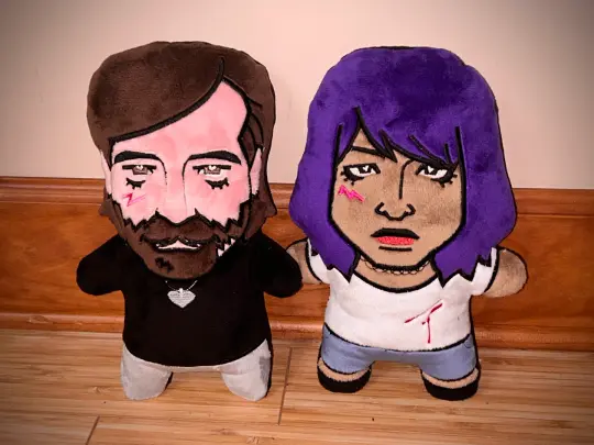 11" CREEPY PLUSHIES