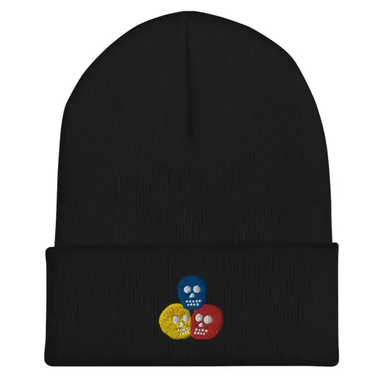 Three Skulls Beanie