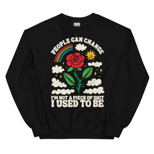 People can change sweatshirt