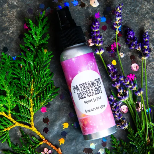 Patriarchy Repellent Body Spray.