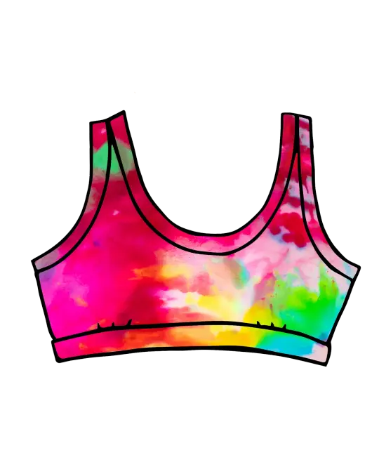 Bralette Limited Edition Summer Crush Ice Dye