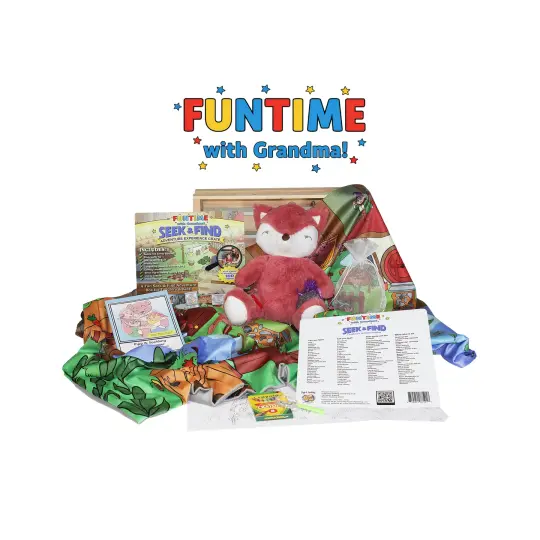 Funtime with Grandma! Pipp & Spalding Seek & Find Springtime in The Woodlands Experience Gift Crate