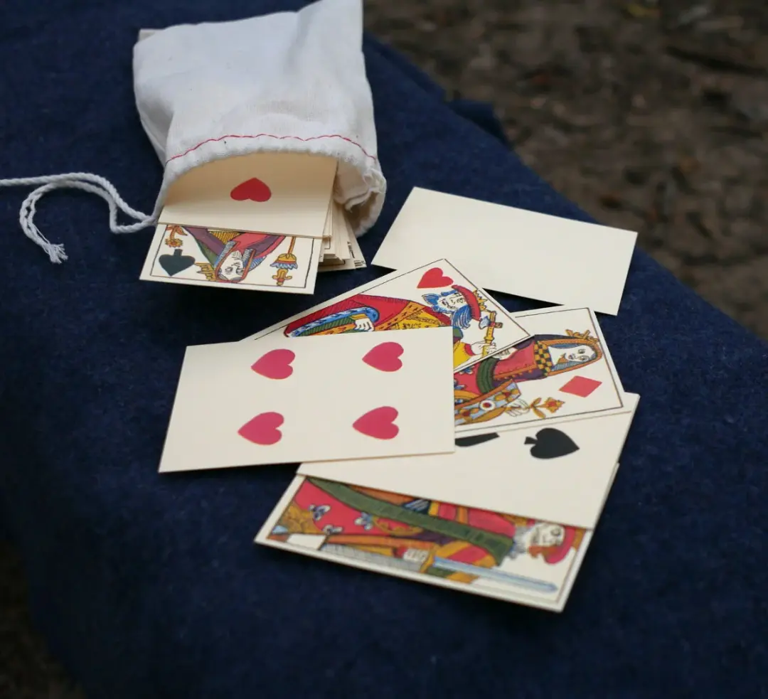 Early Playing Cards in Bag