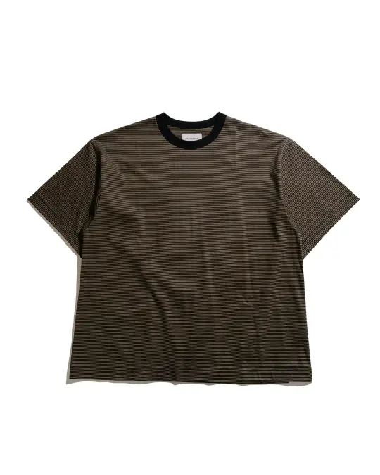 MARKAWARE Comfort Fit Tee Organic Supima Border Olive