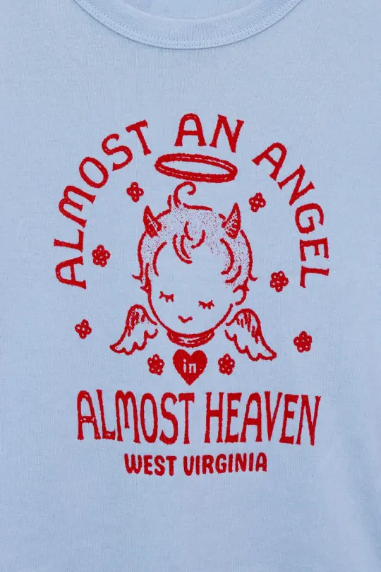 Almost an Angel Babydoll Tee