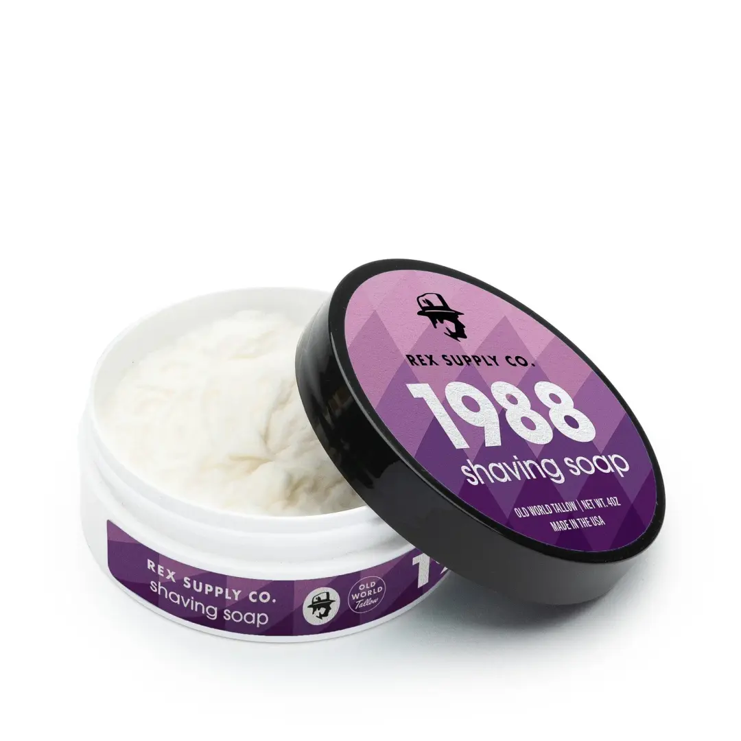 Rex Supply Co. | 1988 Old World Tallow Shaving Soap