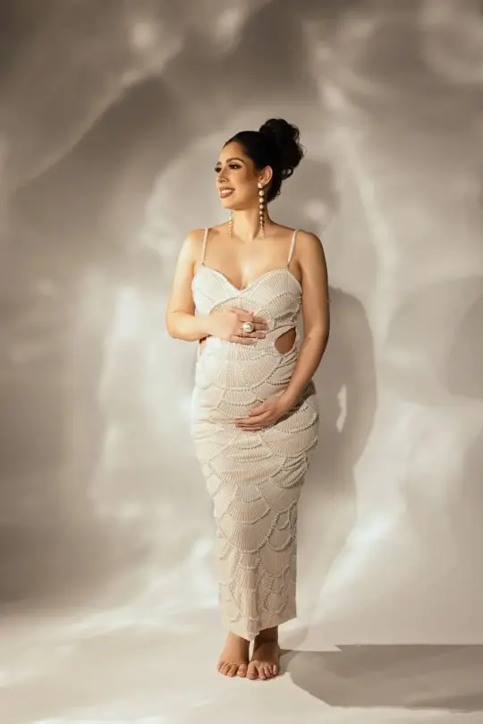 Alora pearl Dress