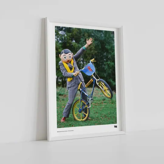 BMX Boy (has a lot of fun) art print