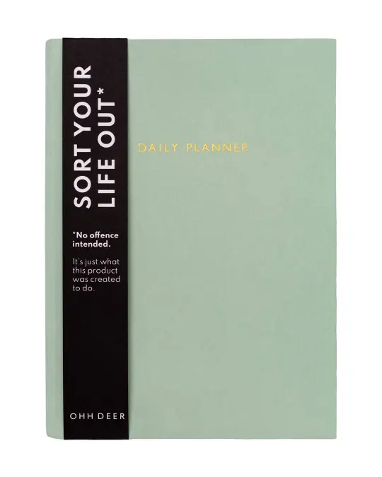 Sage Green Daily Planner (Undated)