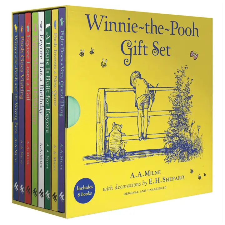Winnie the Pooh 8 Book Gift Set
