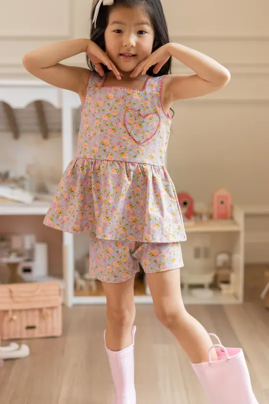 Mini Blair Play Set in Vibrant English Garden