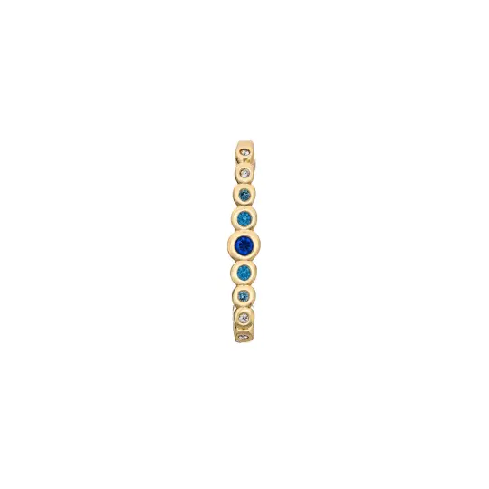 Archer Suspension Earring - Blue