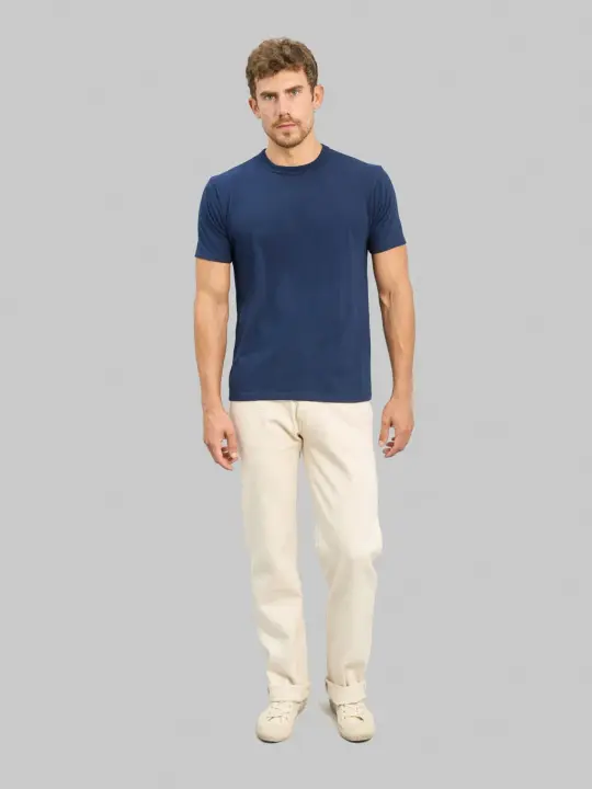 Studio D'Artisan SD-1001E 15oz "GL3 Ecru" Regular Straight Jeans Ecru