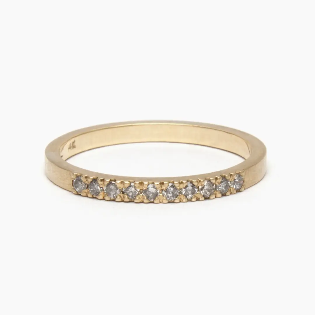Asa ring - Salt & Pepper Diamonds