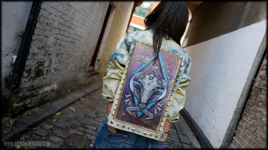 "Origami Capricorn" Custom Jacket