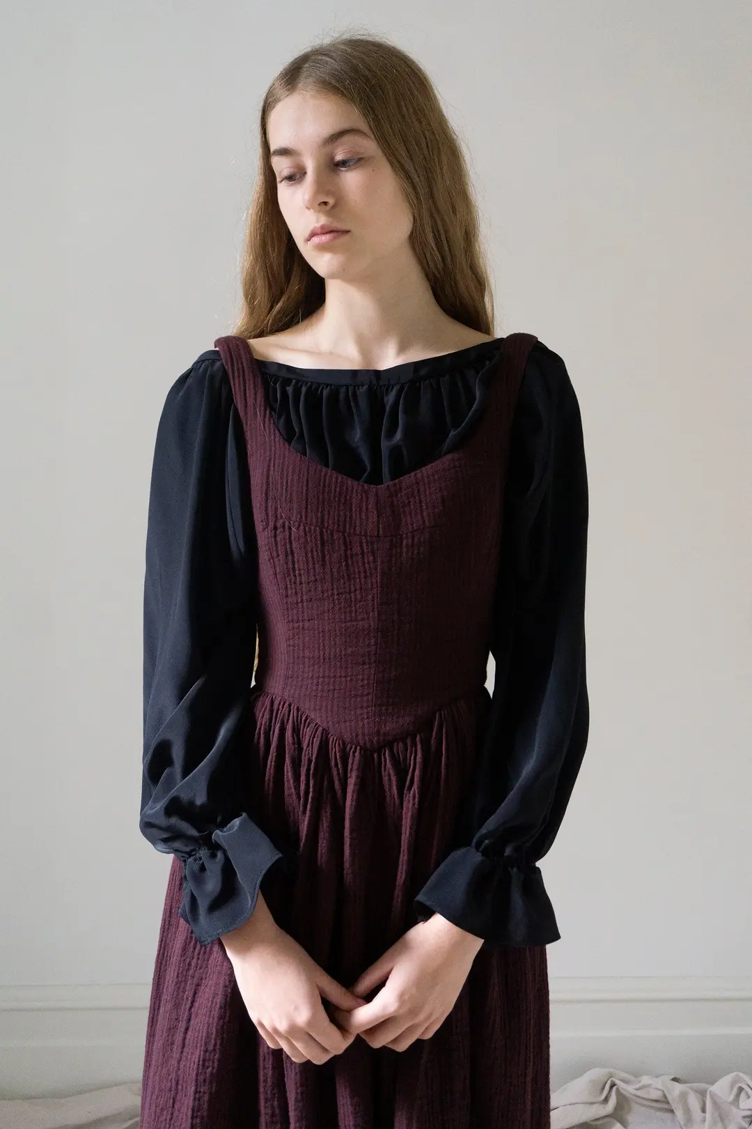 Mariposa Silk Blouse - Black