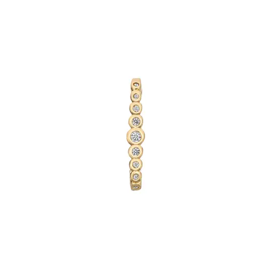 Archer Suspension Earring - White