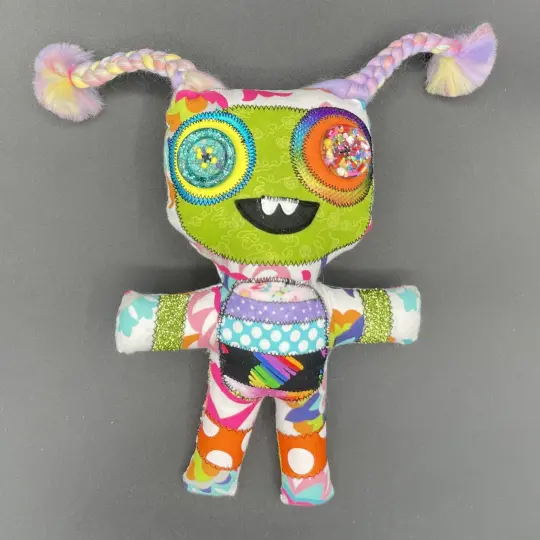 Cammie - A Monstrously Loveable Monster Doll