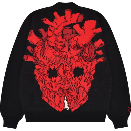 Shin Mask Cardigan