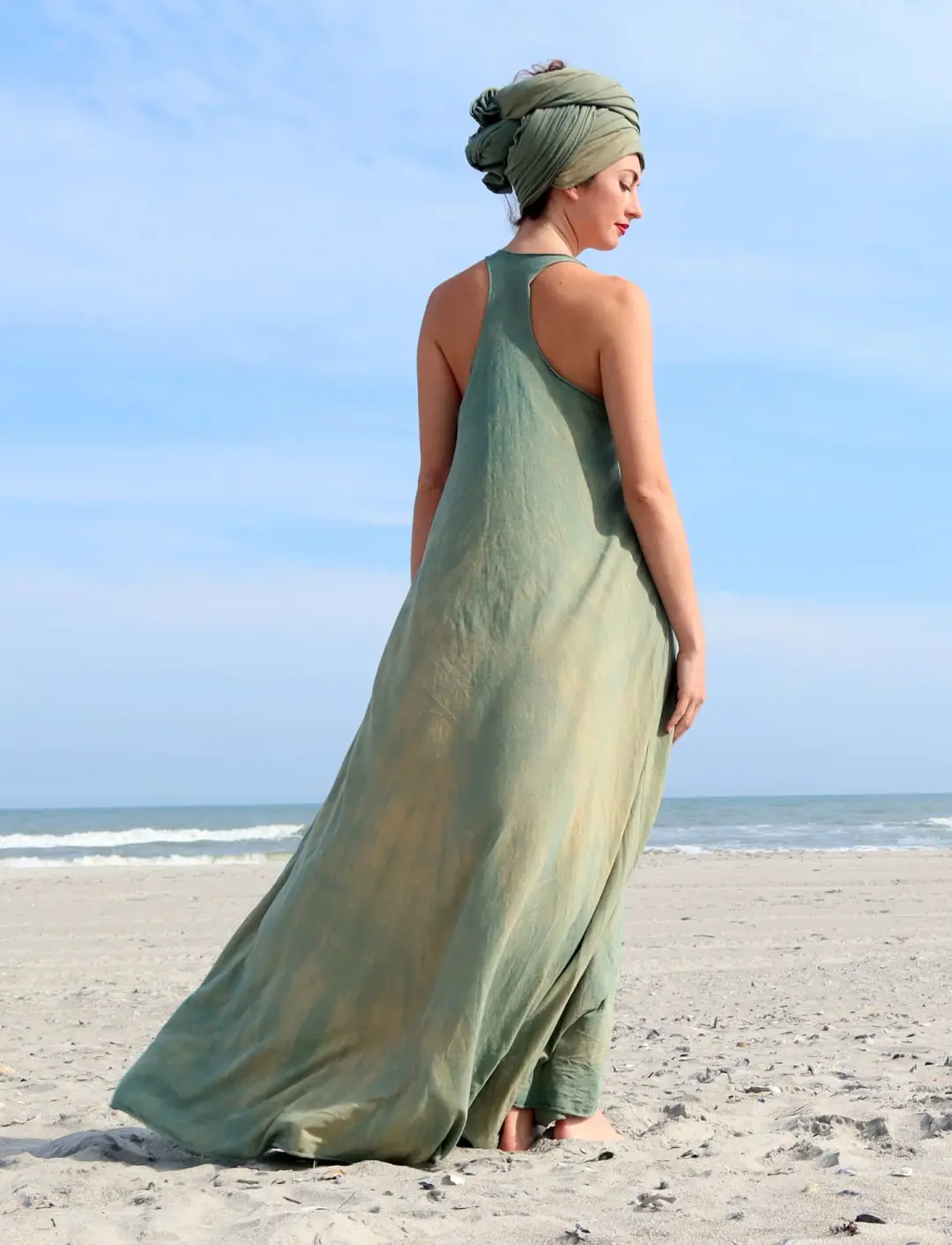 Racerback Tank Wanderer Long Dress