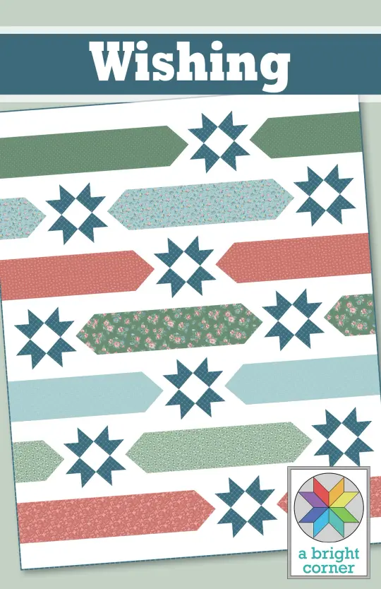 Wishing quilt pattern - PAPER pattern