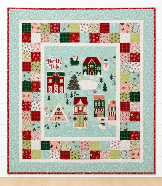 The North Pole panel Quilt