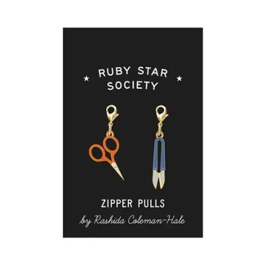 Ruby Star Society Zipper Pulls