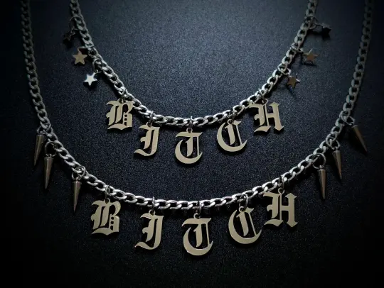 BITCH PRIDE NECKLACE