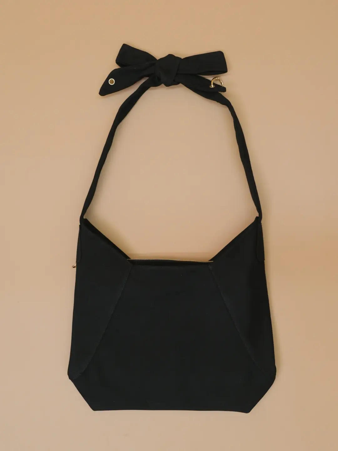 Tongue Tied | Black Tote Bag