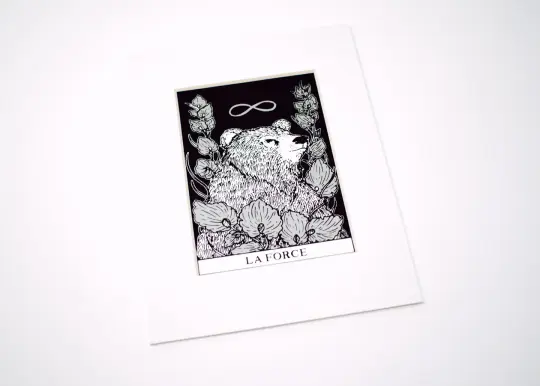 Strength Tarot Print