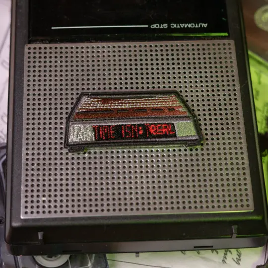 Time Isn't Real ✧ // Iron On Patch